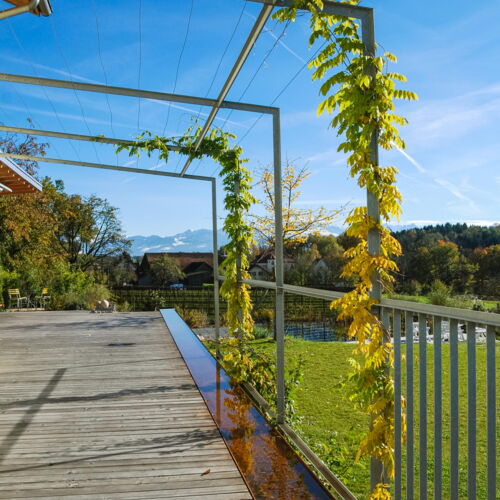 Pergola von Schindler & Scheibling AG