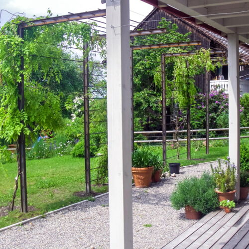 Pergola von Schindler & Scheibling AG